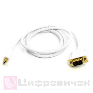 ³��� ������ PowerPlant mini PisplayPort (M) - VGA (M), 1 �, ����