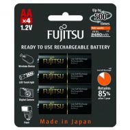 Fujitsu AA 2450mAh NiMh 4�� HR-3UTHCEX (Eneloop)