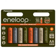 Panasonic AA 1900mAh NiMh 8�� Eneloop Expedition Colors