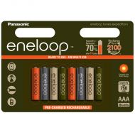 Panasonic AAA 750mAh NiMh 8�� Eneloop Expedition Colors