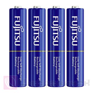 ����������� Fujitsu Blue AAA (HR03) 750mAh LSP Ni-MH (HR-4UTI), 4��.