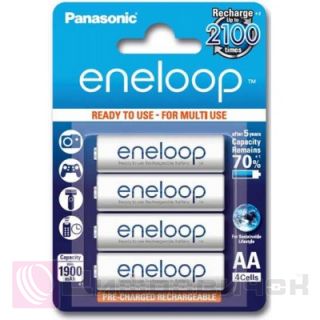 Panasonic AA 1900mAh NiMh 4�� Eneloop