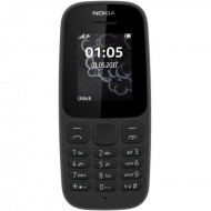 Nokia 105 Dual Sim New Black (A00028315)