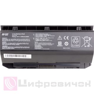 PowerPlant ASUS G750 Series (A42-G750) 15V 4400mAh