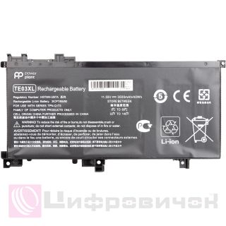 PowerPlant HP Omen 15 AX000 (HSTNN-UB7A, TE03) 11.55V 3500mAh
