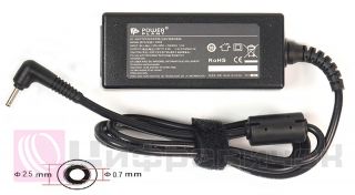 ���� �������� PowerPlant ASUS 220V, 19V 40W 2.1A (2.5*0.7)