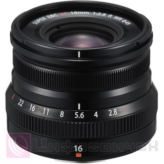 Fujifilm XF 16mm f/2.8 R WR Black