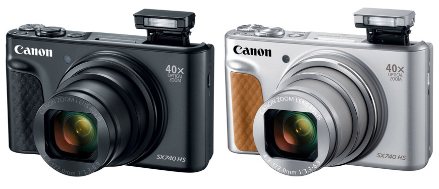 Canon PowerShot SX740 HS новинка з 4К відео і 40-кратним