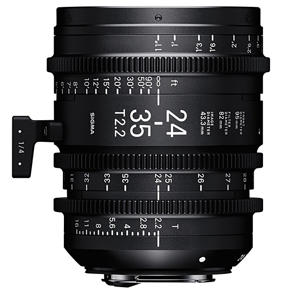 Sigma 24-35mm T2.2 FF Zoom Cine lens