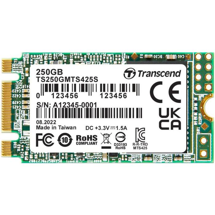 ����������� SSD M.2 2242 250GB Transcend (TS250GMTS425S)