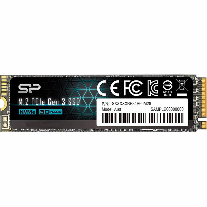 ����������� SSD M.2 2280 256GB Silicon Power (SP256GBP34A60M28)