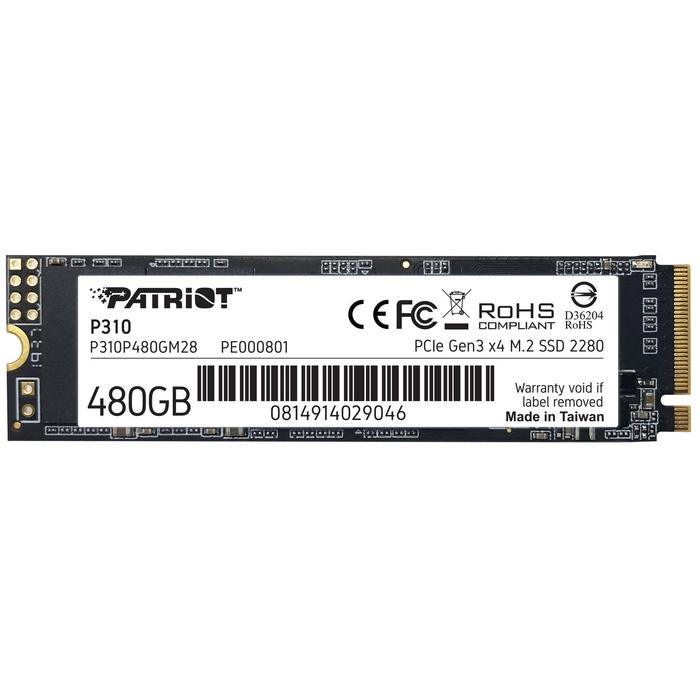 ����������� SSD M.2 2280 480GB Patriot (P310P480GM28)