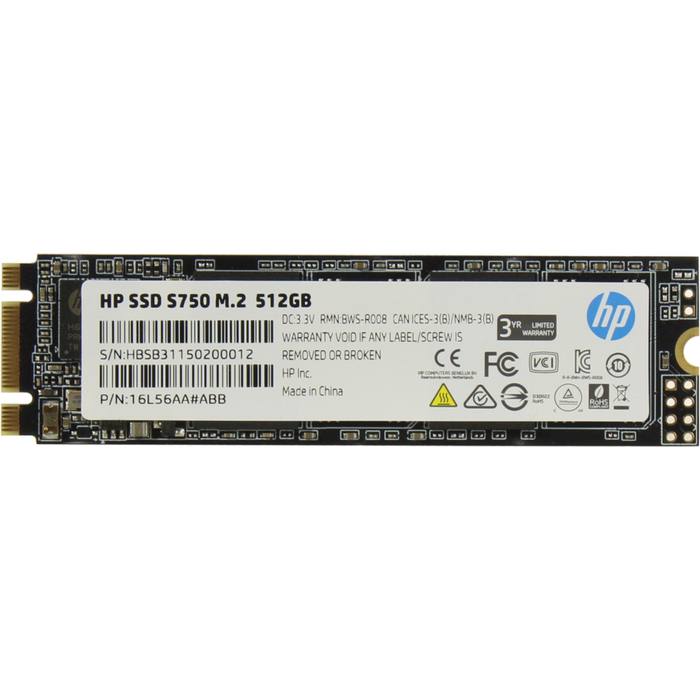 ����������� SSD M.2 2280 512GB S750 HP (16L56AA#ABB)