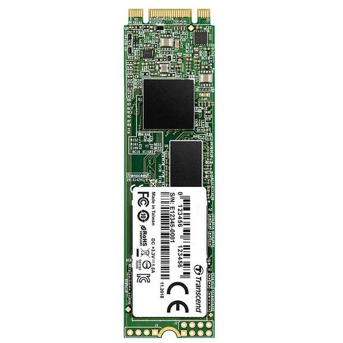 ����������� SSD M.2 2280 512GB Transcend (TS512GMTS830S)