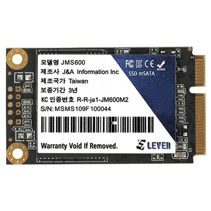 ����������� SSD mSATA 128GB Leven (JMS600-128GB)