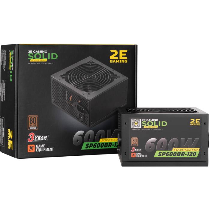 ���� �������� 2E GAMING SOLID POWER 600W (2E-SP600BR-120)