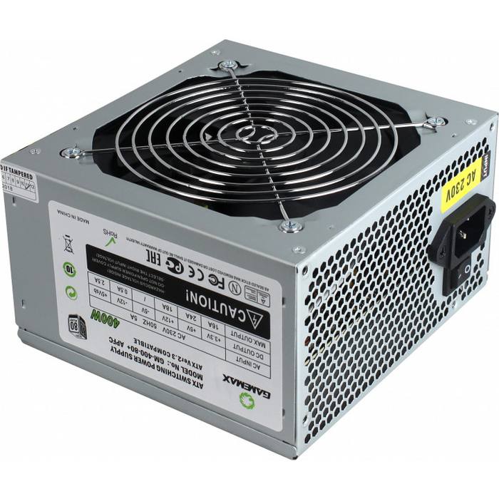 ���� �������� Gamemax 400W (GM-400W-80+APFC)