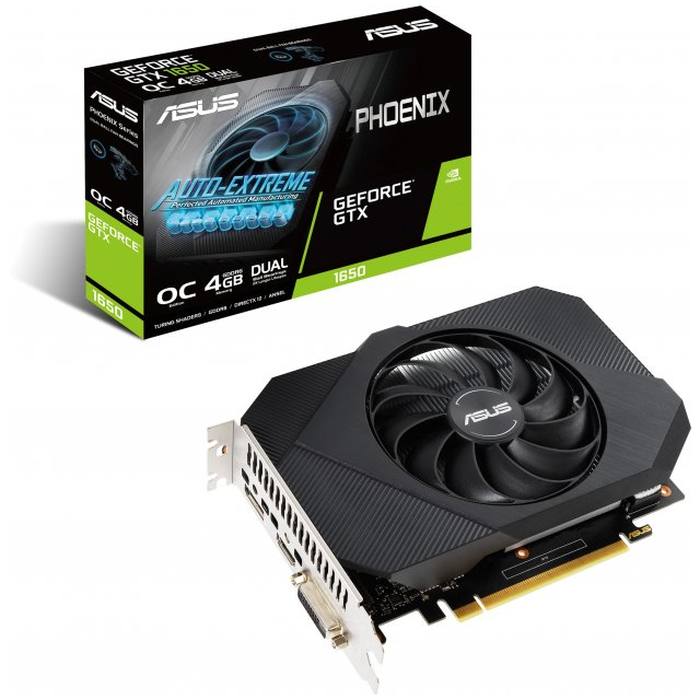 ³�������� ASUS GeForce GTX1650 4096Mb Phoenix OC D6 P V2 (PH-GTX1650-O4GD6-P-V2)