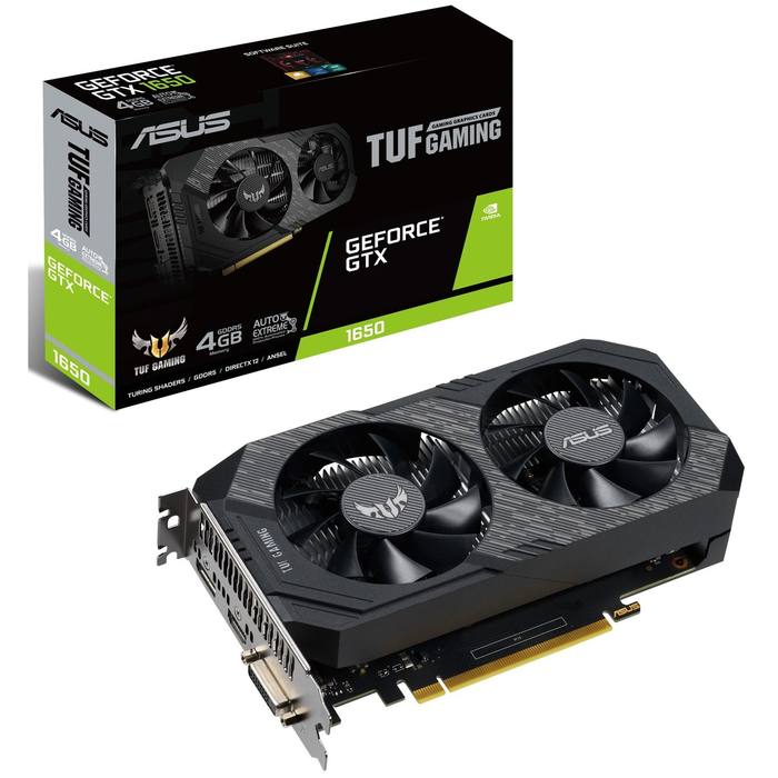 ³�������� ASUS GeForce GTX1650 4096Mb TUF D6 GAMING (TUF-GTX1650-4GD6-GAMING)