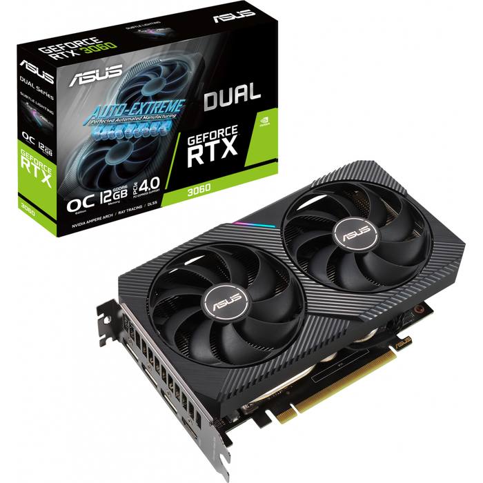 ³�������� ASUS GeForce RTX3060 12Gb DUAL OC V2 LHR (DUAL-RTX3060-O12G-V2)