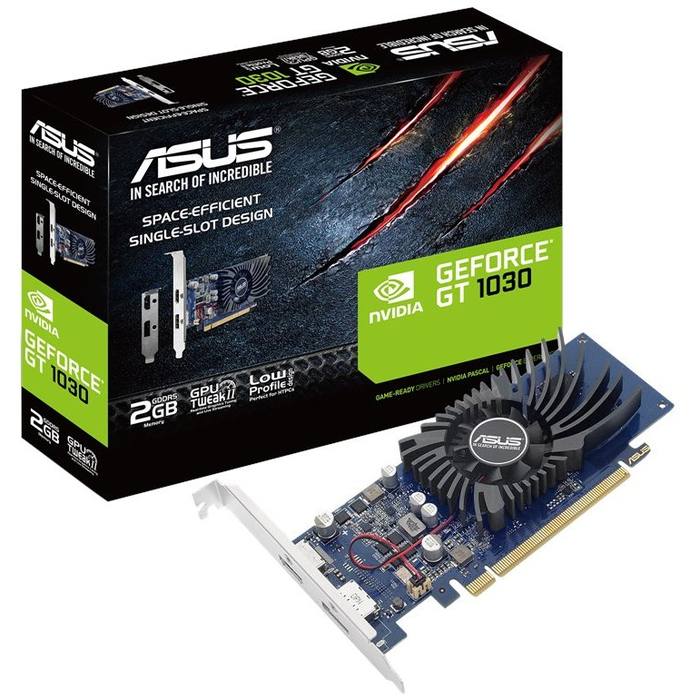 ³�������� GeForce GT1030 2048Mb ASUS (GT1030-2G-BRK)