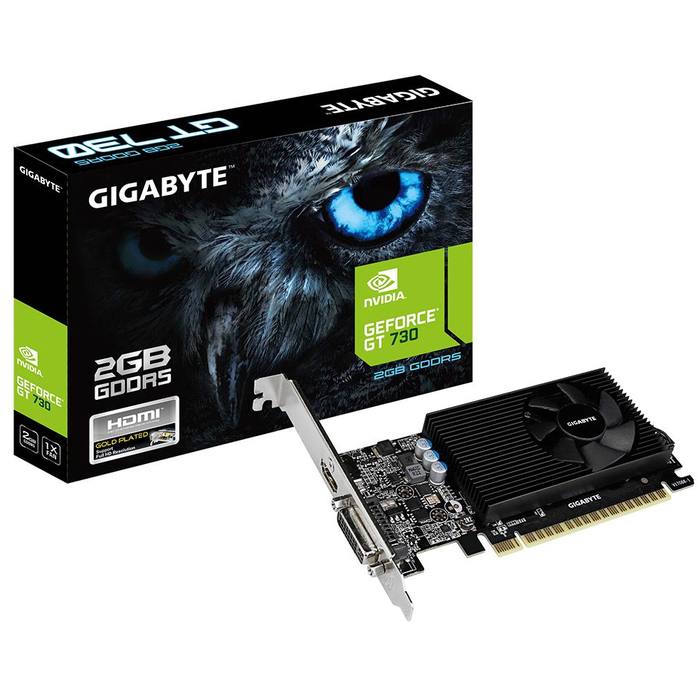 ³�������� GeForce GT730 2048Mb GIGABYTE (GV-N730D5-2GL)