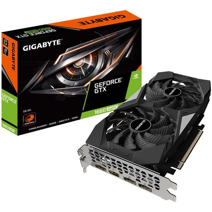 ³�������� GIGABYTE GeForce GTX1660 SUPER 6144Mb (GV-N166SD6-6GD)