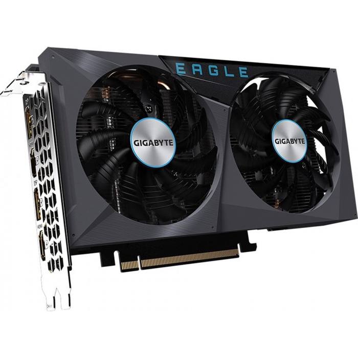 ³�������� GIGABYTE GeForce RTX3050 8Gb EAGLE OC (GV-N3050EAGLE OC-8GD)