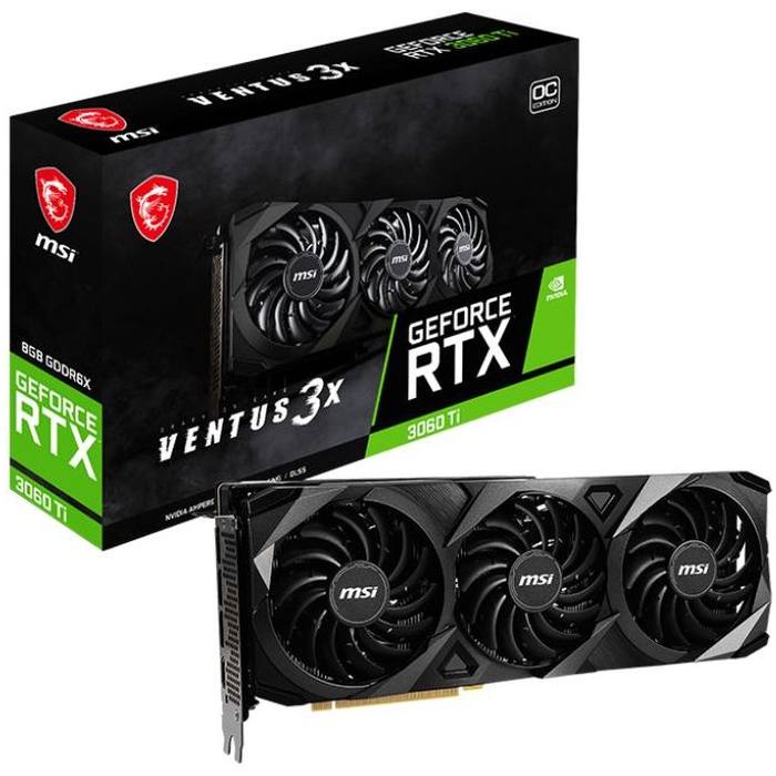 ³�������� MSI GeForce RTX3060Ti 8Gb VENTUS 3X D6X OC (RTX 3060 Ti VENTUS 3X 8GD6X OC)