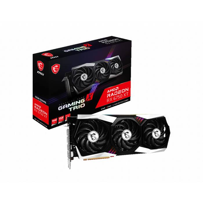 ³�������� MSI Radeon RX 6750 XT 12Gb GAMING X TRIO (RX 6750 XT GAMING X TRIO 12G)