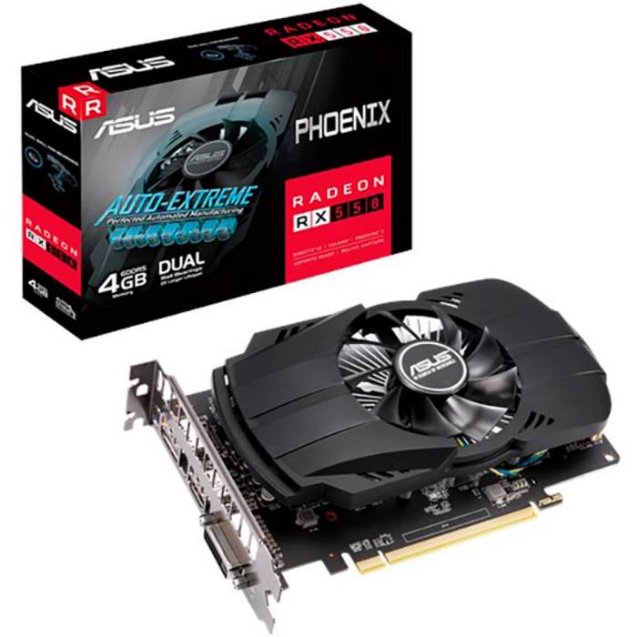³�������� Radeon RX 550 4096Mb ASUS (PH-RX550-4G-EVO)