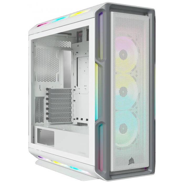 ������ Corsair iCUE 5000T RGB Tempered Glass White (CC-9011231-WW)