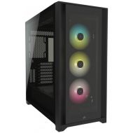 ������ Corsair iCUE 5000X RGB Tempered Glass Black (CC-9011212-WW)