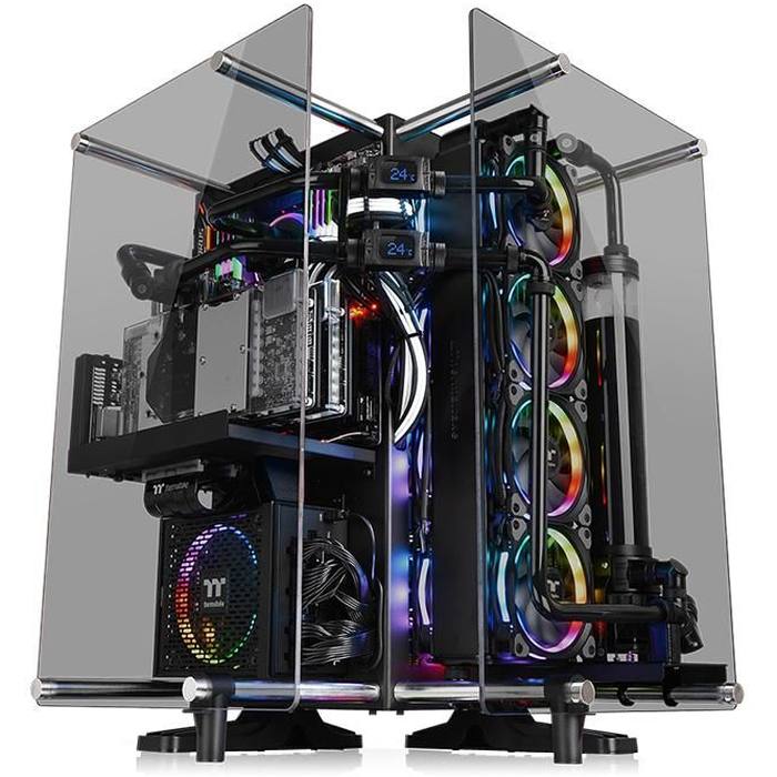 ������ ThermalTake Core P90/TG/Black (CA-1J8-00M1WN-00)