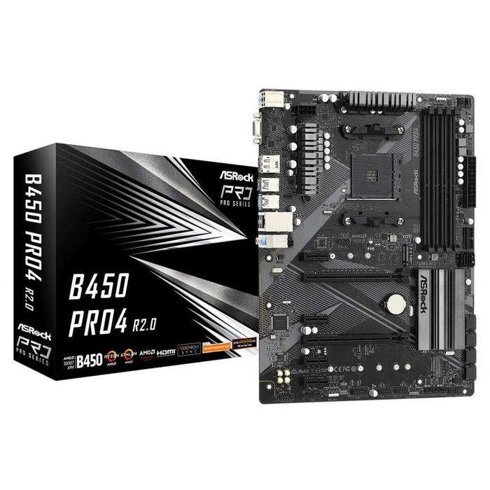 ����������� ����� ASRock B450 Pro4 R2.0