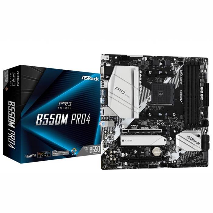 ����������� ����� ASRock B550M PRO4