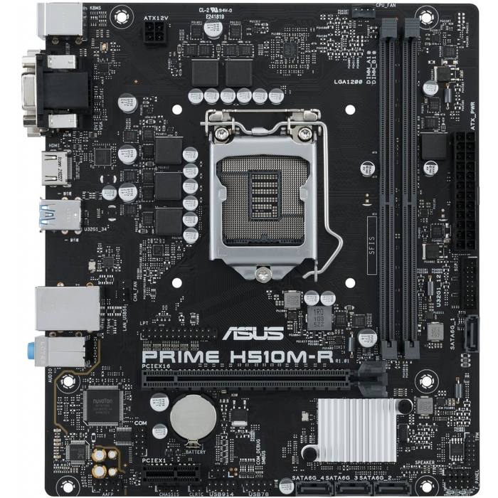 ����������� ����� ASUS PRIME H510M-R-SI