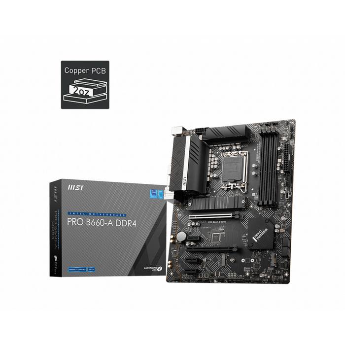 ����������� ����� MSI PRO B660-A DDR4