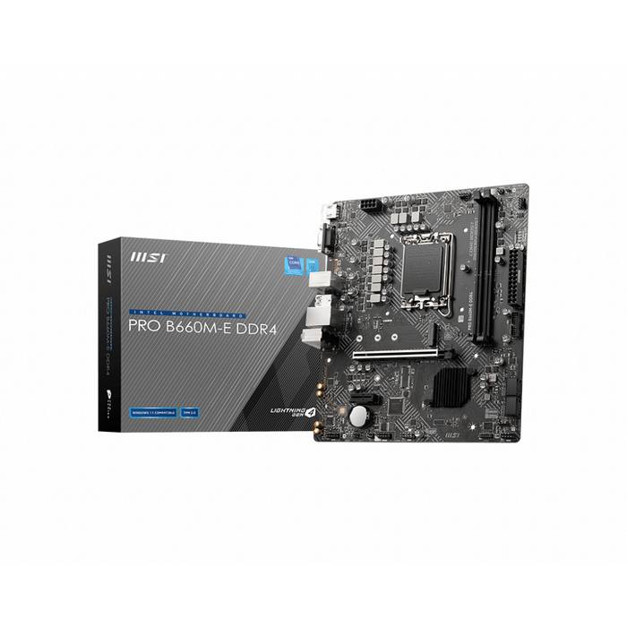 ����������� ����� MSI PRO B660M-E DDR4