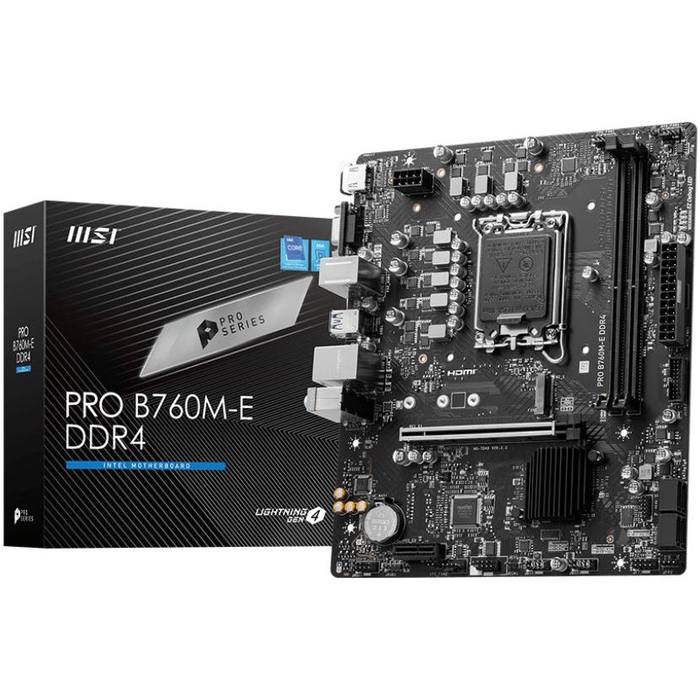 ����������� ����� MSI PRO B760M-E DDR4