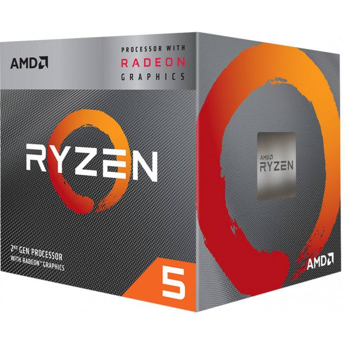�������� AMD Ryzen 5 3400G (YD3400C5FHBOX)