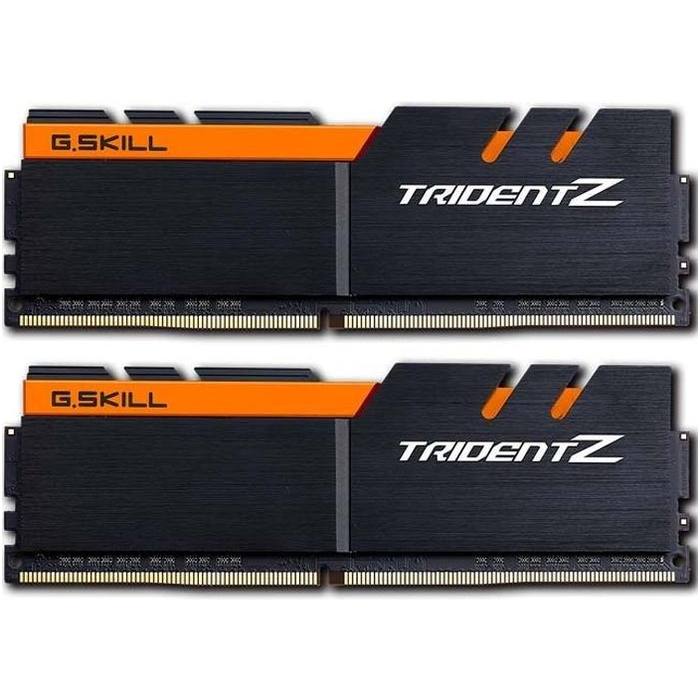������ ���`�� ��� ����`����� DDR 4 16GB (2x8GB) 3200 MHz Trident Z Black H G.Skill (F4-3200C14D-16GTZKO)