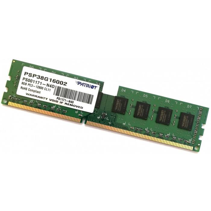 ������ ���`�� ��� ����`����� DDR3 8GB 1600 MHz Signature Line Patriot (PSP38G16002)