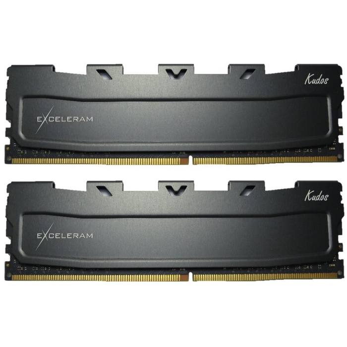������ ���`�� ��� ����`����� DDR3L 16GB (2x8GB) 1600 MHz Black Kudos eXceleram (EKBLACK3161611LAD)