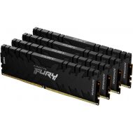 ������ ���`�� ��� ����`����� DDR4 128GB (4x32GB) 3600 MHz Renegade Black Kingston Fury (ex.HyperX) (KF436C18RBK4/128)