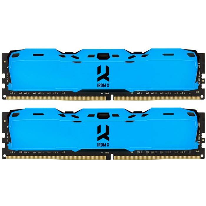 ������ ���`�� ��� ����`����� DDR4 16GB (2x8GB) 3200 MHz IRDM Blue Goodram (IR-XB3200D464L16SA/16GDC)