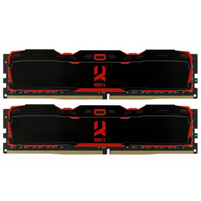 ������ ���`�� ��� ����`����� DDR4 16GB (2X8GB) 3200 MHz IRDM X Black Goodram (IR-X3200D464L16SA/16GDC)