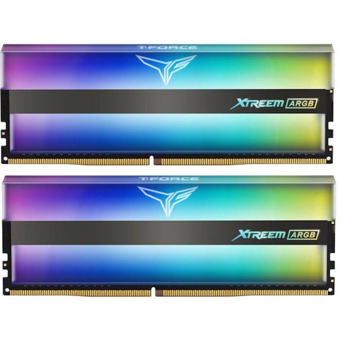 ������ ���`�� ��� ����`����� DDR4 16GB (2x8GB) 3200 MHz T-Force Xtreem ARGB Team (TF10D416G3200HC16CDC01)