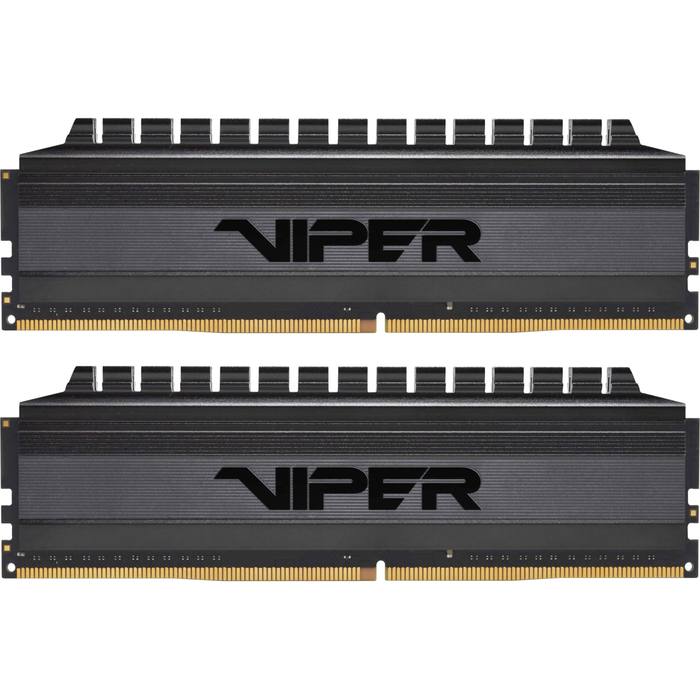������ ���`�� ��� ����`����� DDR4 16GB (2x8GB) 3200 MHz Viper 4 Blackout Patriot (PVB416G320C6K)