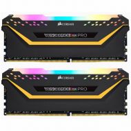 ������ ���`�� ��� ����`����� DDR4 16GB (2x8GB) 3600 MHz Vengeance RGB Pro Black Corsair (CMW16GX4M2C3600C18)